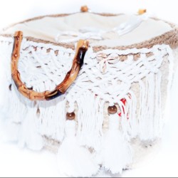 couffin avec macramé 