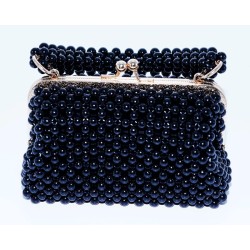 sac en perle noire